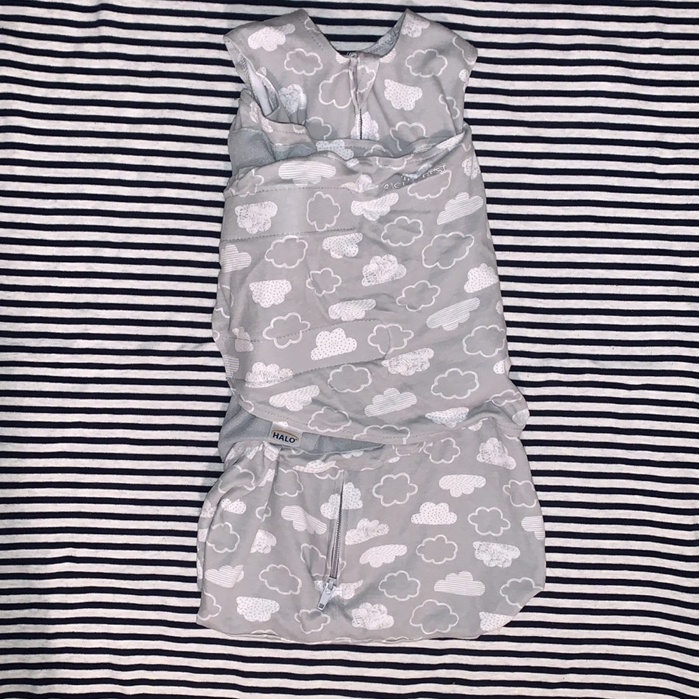 Halo cloud print sleep sack! - Picture 3 of 4